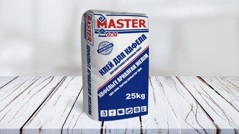 Клей для плитки Мастер дом