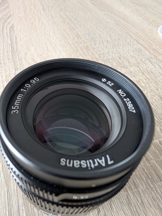 Obiectiv 7artisans 35mm f0.95 Fujifilm