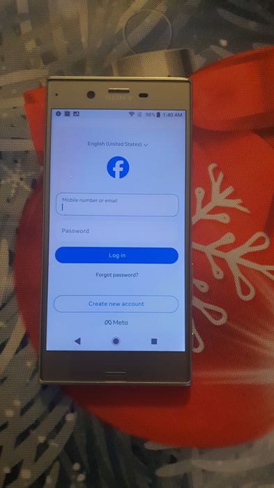 Sony xperia xz silver