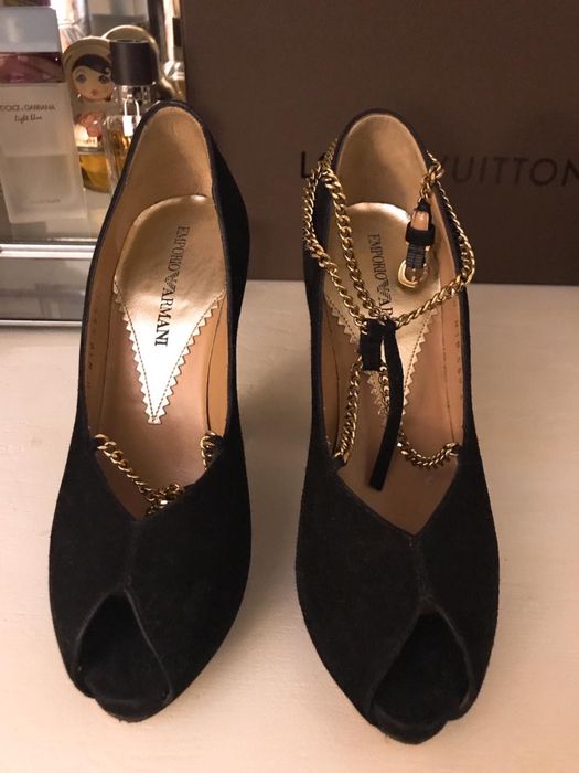 Босоножки замша Armani оригинал