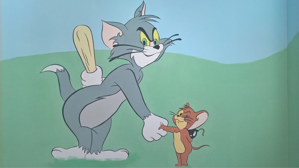 Роспись стен, художник