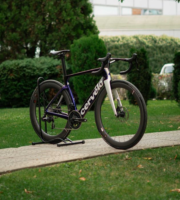 Cervélo S5 Force eTap AXS | Sapphire Ice | Размер 54 | Шосеен Велосипед