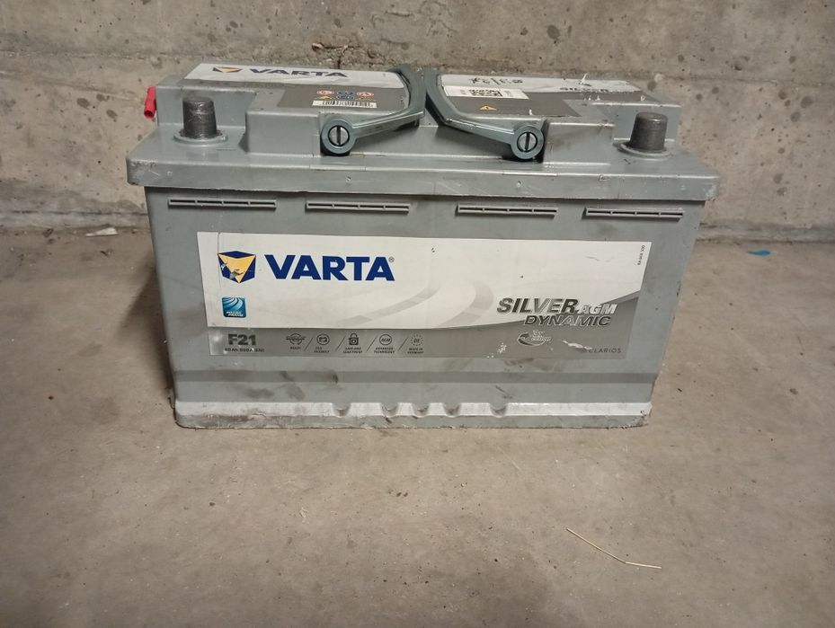 Baterie auto  Varta Silver 80 amperi Agm Start Stop import Germania i