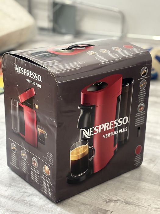 Nespresso Vertuo Plus GDB2 Cherry Red – NOU, nefolosit