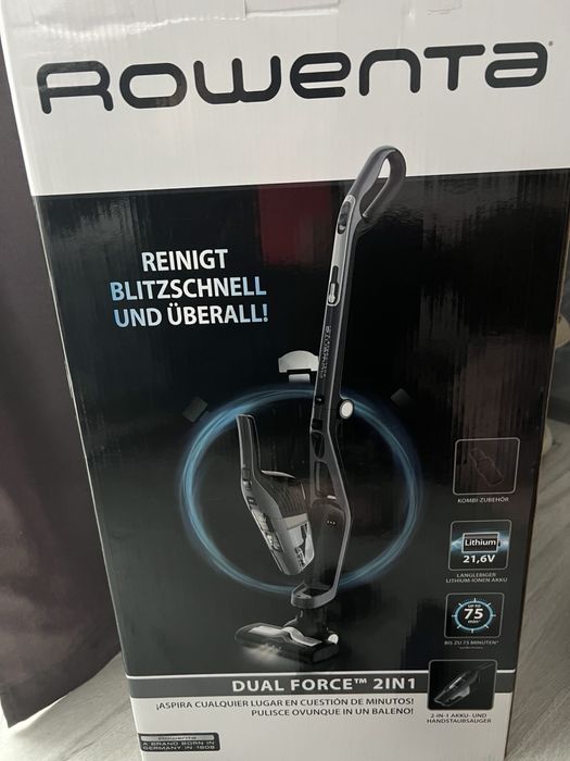 Безкабелна прахосмукачка Rowenta 2в1