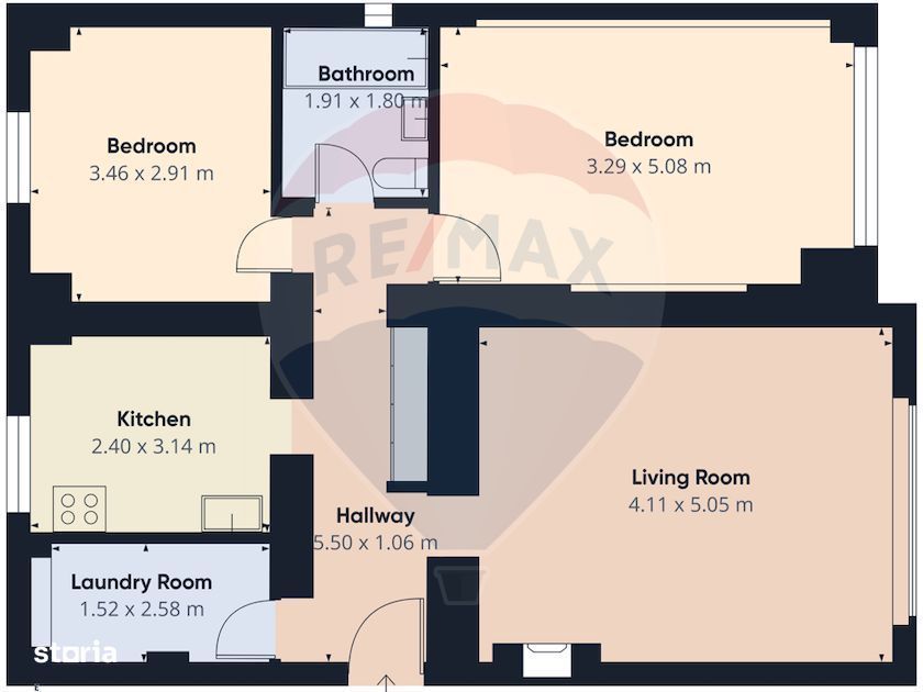 Apartament cu 3 camere de vanzare, Zona Unirii