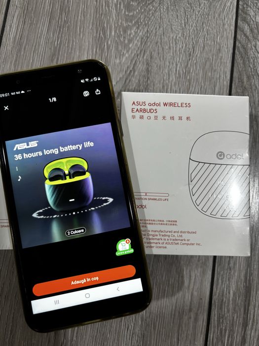 Casti iPhone nou wireless Bluetooth I12