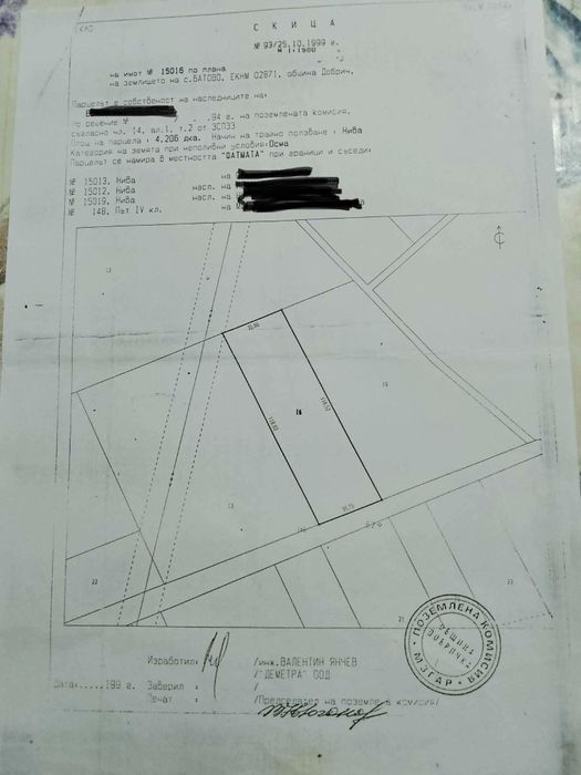 Парцел в с.Батово