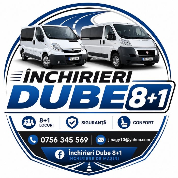 Inchirieri dube 8+1,AUTOTURISME