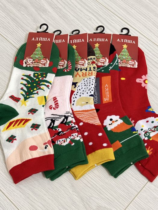 Новогодний носки