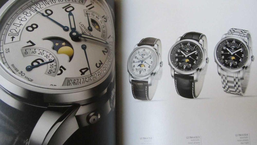 Catalog Nou de ceasuri Longines editia 164 pagini !engleza