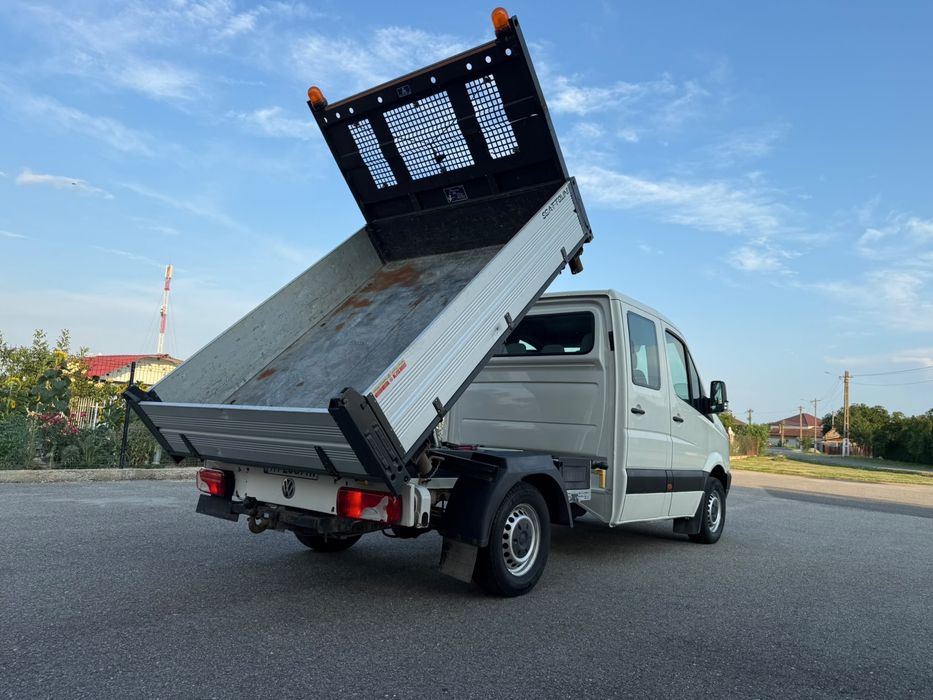 Vw Crafter Basculabil pe 3 parti  2010 2.5TDi  Euro 4