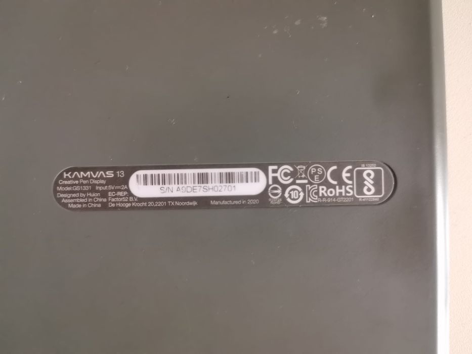 Vând sau schimb tableta grafica Huion KAMVAS 13, 13.3", 8192 ni