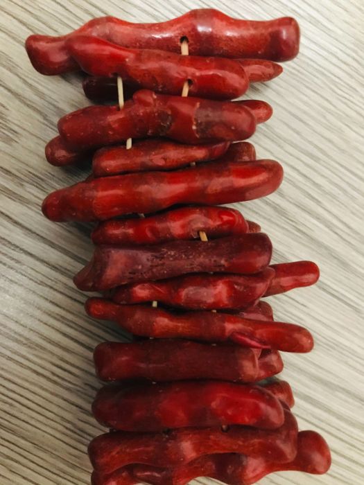 Coral natural bratara.