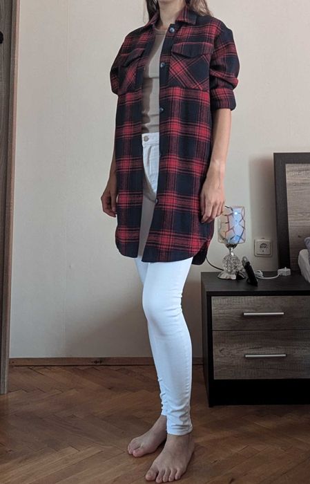 Вълнена дълга риза Corso Italia