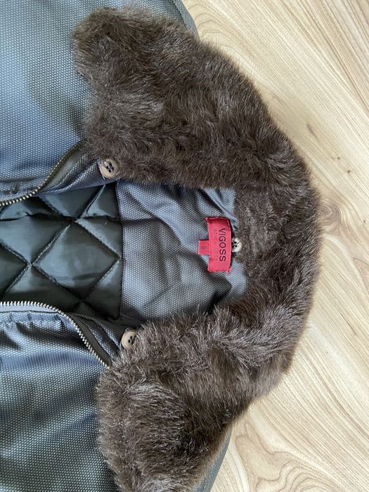 Дамско яке VIGOOS с яка от изкуствен косъм