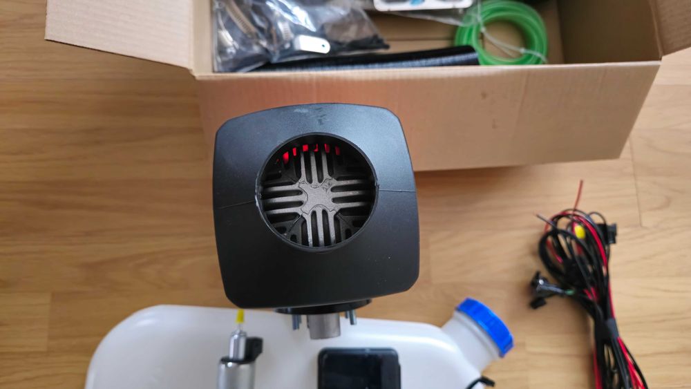 Sirocou tip webasto 8kw încălzire auxiliara stationara diesel aeroterm