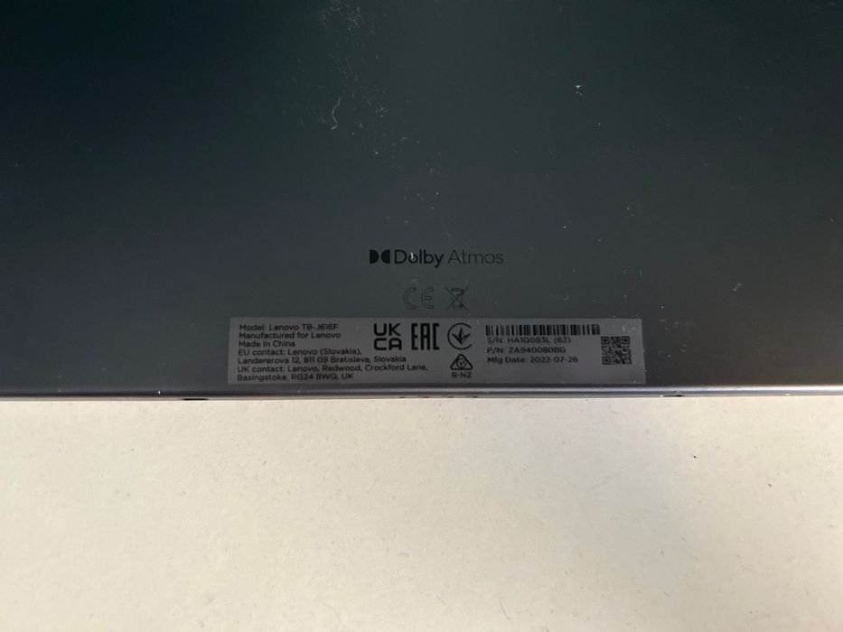 Tableta Lenovo ecran defect