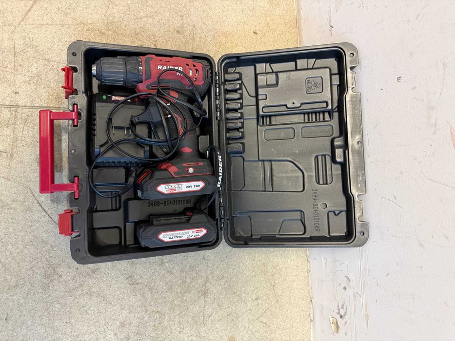 R20 Бормаш акум. 2-ск. 10mm 44Nm 20V 2x2Ah/R20 Винтоверт акум. за гипс