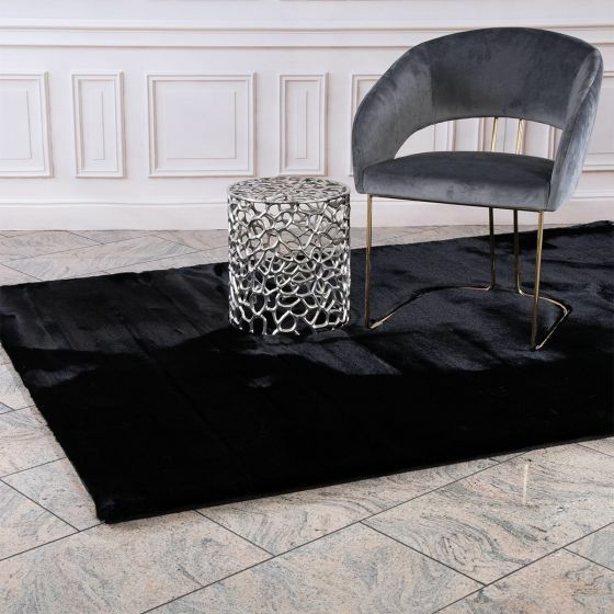 Covor negru elegant heaven