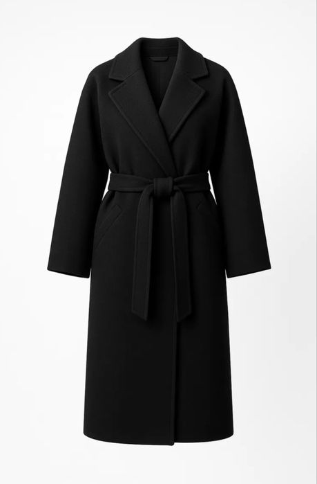 Продам пальто черное