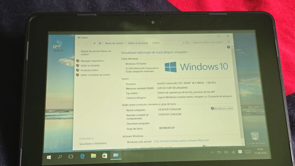Laptop Medion  Akoya cu încărcător