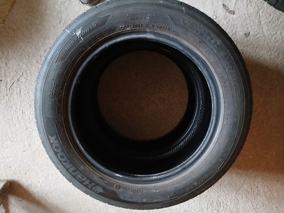 Летни гуми 15цола Hankook-185/60/15.7мм-грайфер 2018година