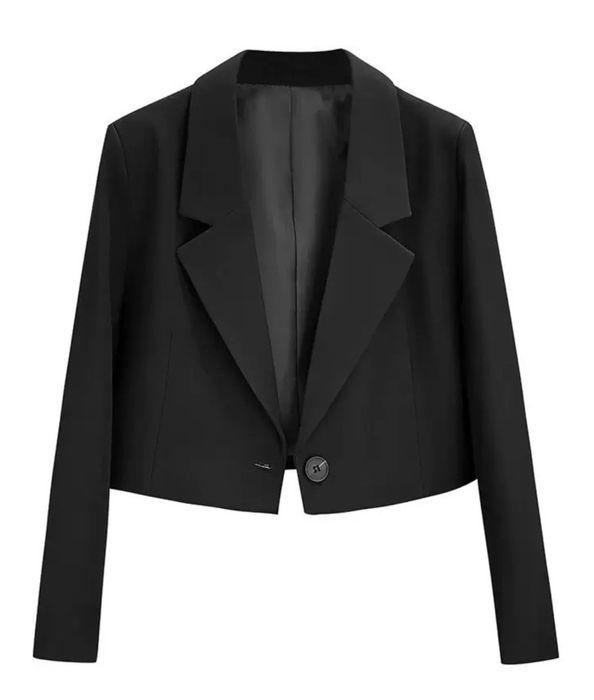 Пиджак укороченный новый S