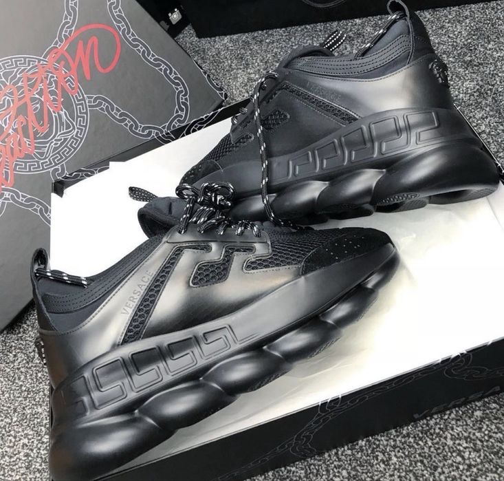*REDUCERE* Versace Chain Reaction Triple Black Premium