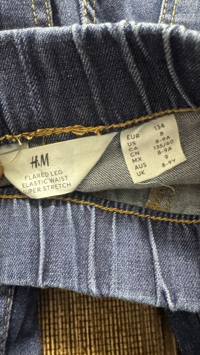 Blugi fetite 128-134 cm