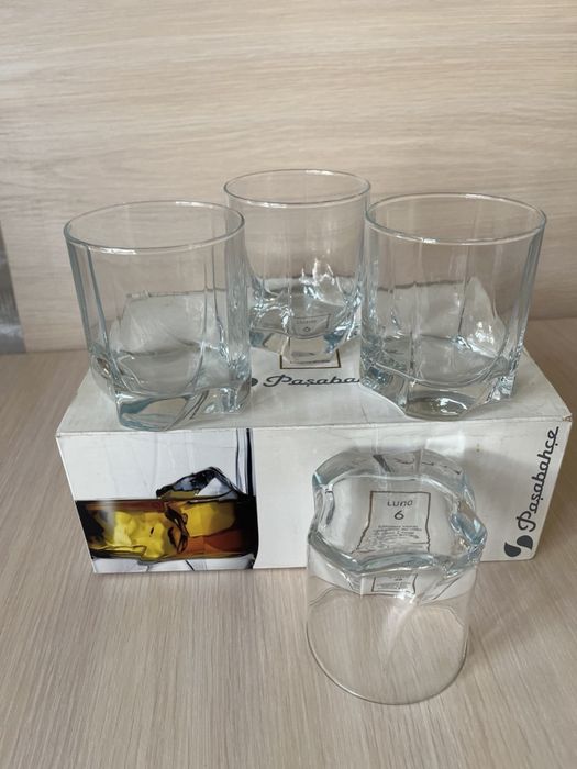 Продаются стаканы новые, стекло, Турция
