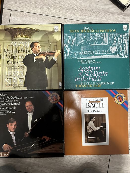 Vinyl Bach Bethoven Mozart