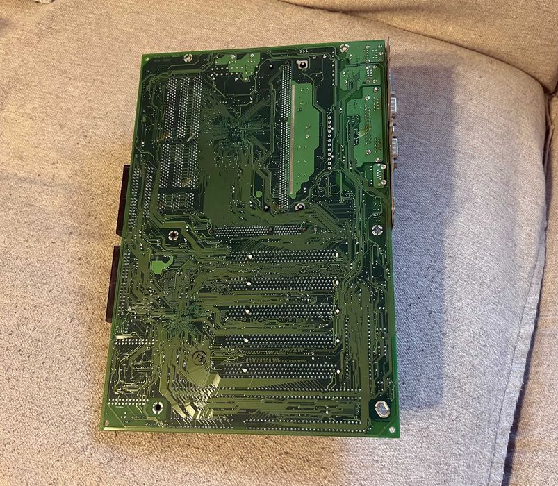 Kit retro placa de baza Pentium II cu sursa originala testata