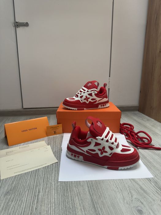 Louis Vuitton Skate Rosu Full Box Calitate Premium