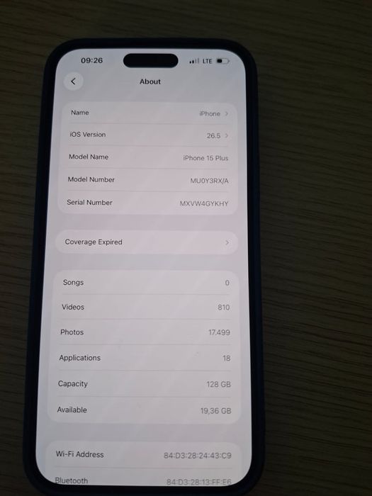 iPhone 15 Plus 128GB
