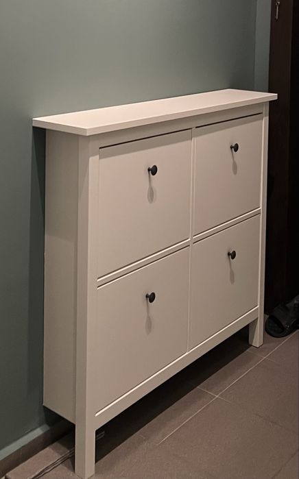 IKEA HEMNES шкаф за обувки – бял