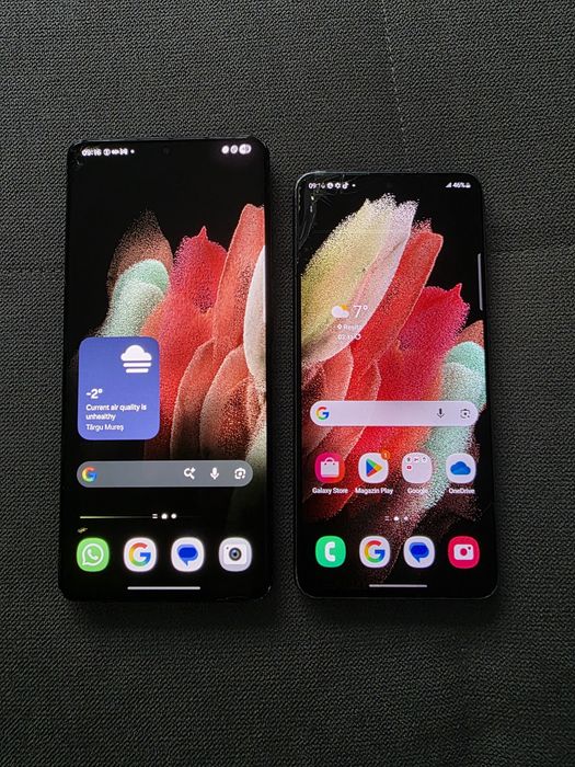 Schimb Samsung S21 Ultra și  Samsung S21