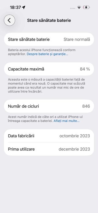 iphone 15 pink (roz) 128 GB