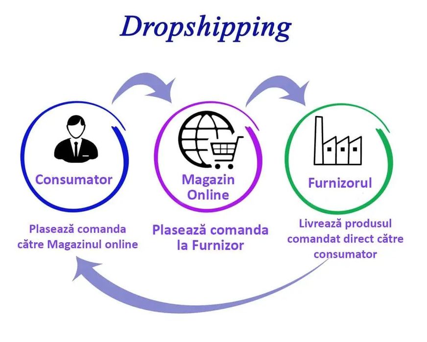 Afacere la Cheie Ecommerce Dropshipping