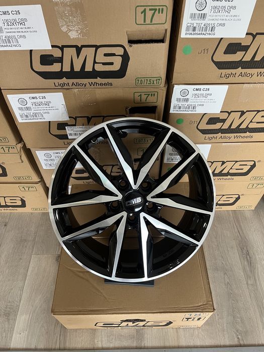 Jante R17 5x112 CMS C28 Noi VW Golf 5 6 7 8 Passat B6 B7 B8 Tiguan Touran Arteon Jetta T-Roc ID3 ID4 Skoda Octavia Superb Kodiaq Seat Leon Ateca Cupra