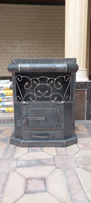 Кател економ печка, ikki xonali uy uchun pechkalar