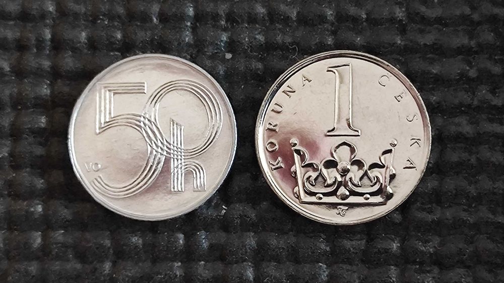 Лот монети Чехия