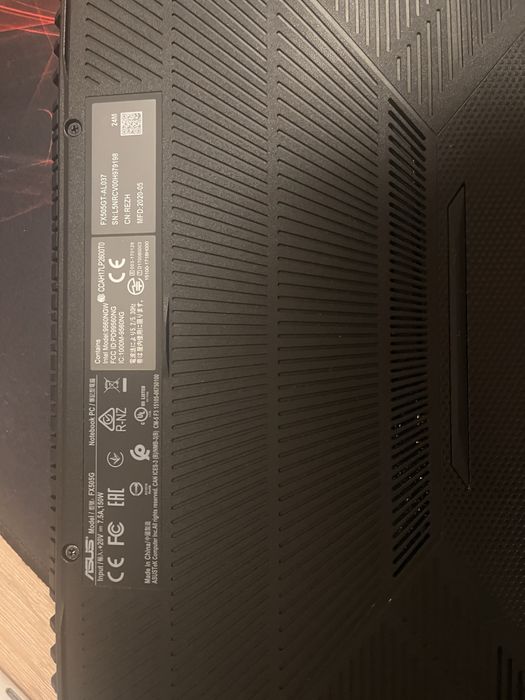 Laptop gaming Asus TUF GTX 1650 i5