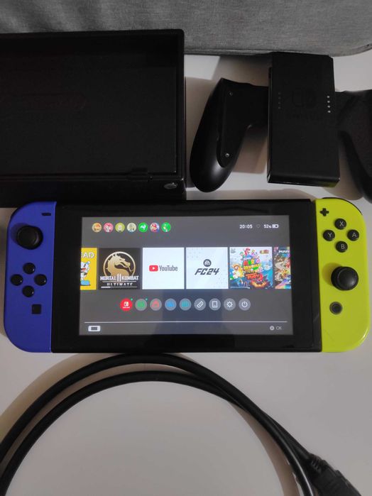 Nintendo Switch Игровая приставка + карта на 256Гб Нинтендо Свич