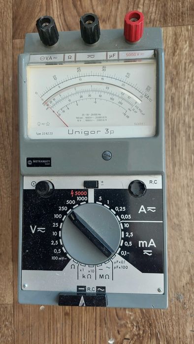 Мултицет Unigor 3Р, 25 κΩ/v , с резервна батерия