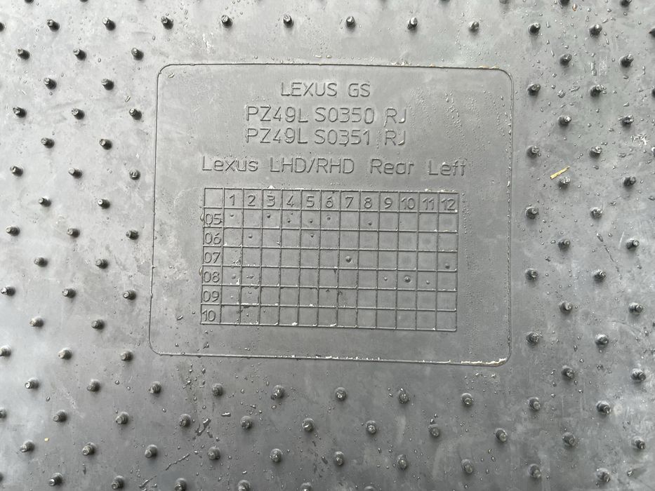 Коврики на машину Lexus gs300-350