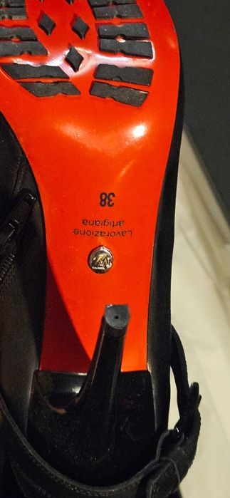 Продавам италиански  ботуши/чизми, Massimo Zardi, естествена кожа