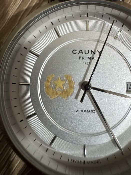 Ceas Cauny Prima automatic Silver Axle