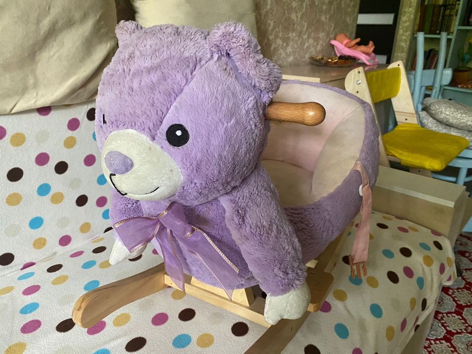 Кресло качалка музыкальная