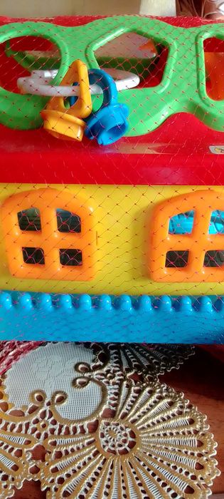 домик сортер 3 в одном